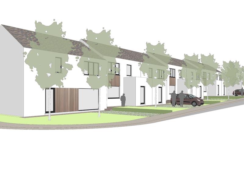 project Meulebeke, Mandellaan, Gezellelaan - 17 hrw (vervangingsbouw)